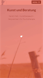 Mobile Screenshot of kunst-und-beratung.com